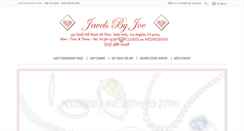 Desktop Screenshot of jewelsbyjoe.com